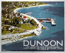 Old Dunoon Travel Poster