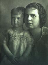 Clara Marguerite (Denune) Haviland & her daughter Cina Haviland