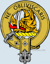 Clan Campbell Crest with motto: Do Not Forget