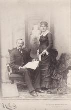 John Perdue Horn & Hulda Williams (Denune) Horn