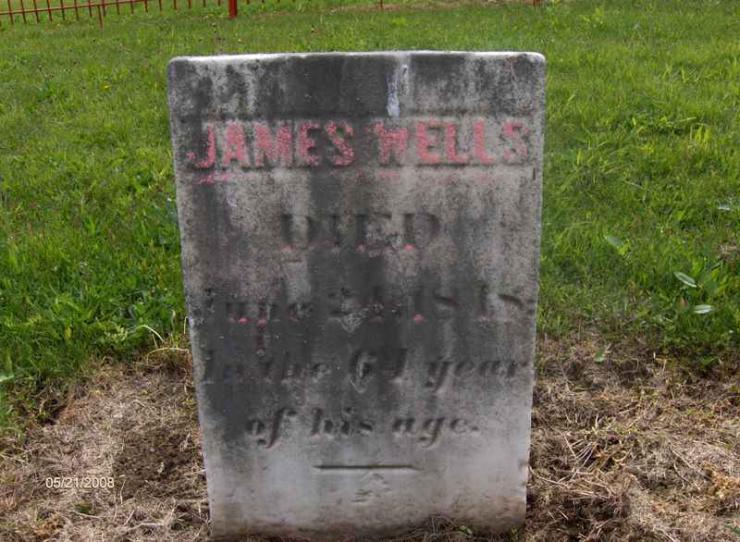 Burial at Little Redstone Presbyterian Cemetery