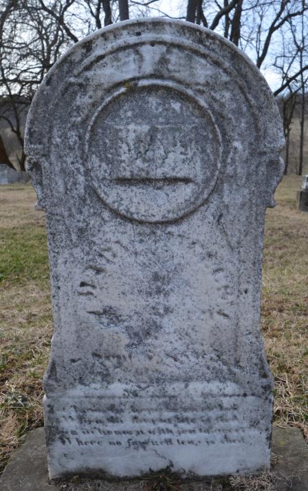 Grave stone of Mary Margaret “Polly” Scarborough-Wells Watson