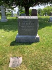 Grave of Nancy Ann Brown Denune